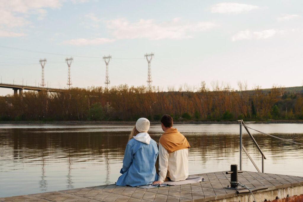 Discovering Stillness on the Pier 57 Lawn Among Romantic Piers New York